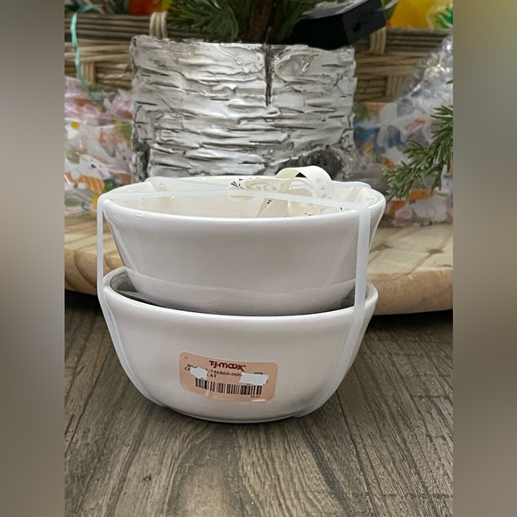 NEW w/Tags Rae Dunn SALSA GUACAMOLE Serving Bowl Set 🥑🌮 - Picture 3 of 7